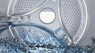 洗濯の水温で汚れの洗浄力が変わる。