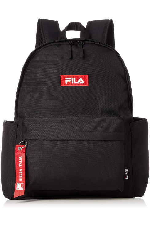 通学リュック デイバッグ ブラック ピンク トリコロール Fila 公式通販 制服 スクールアイテムのカンコーオンラインショップ原宿