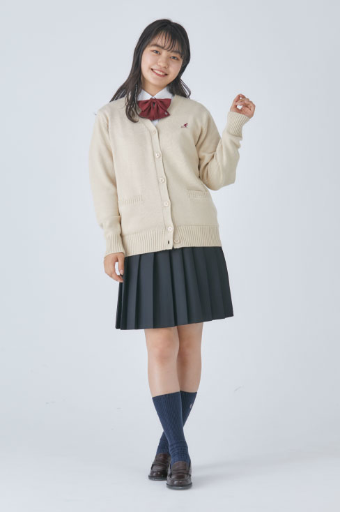 新品未使用 kanko 紺色 サイズ５７-５４ プリーツスカート 制服