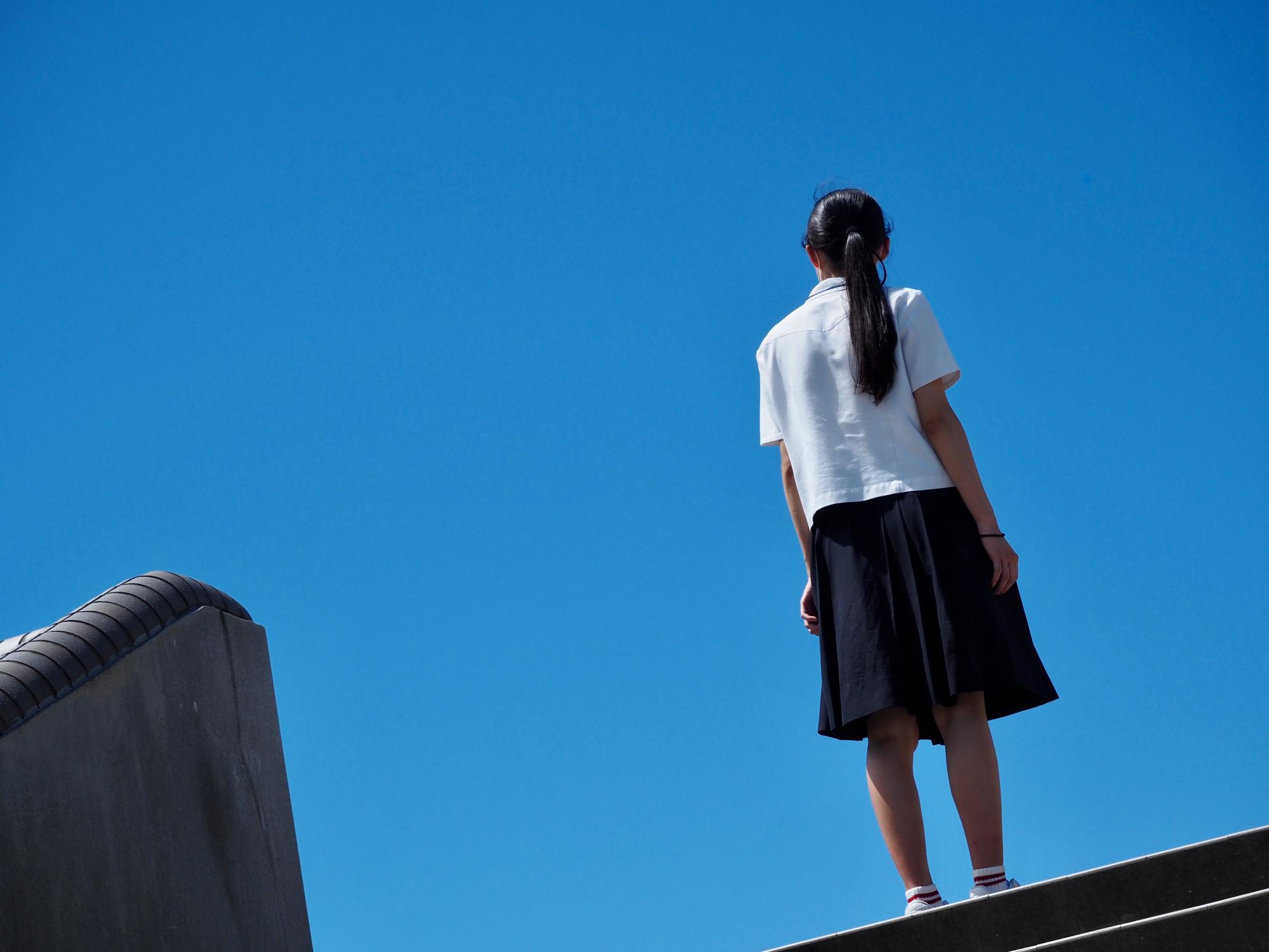 福岡県 筑紫丘高等学校 女子制服 4点 sf005504 - コスプレ衣装